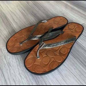 Coach Laurel flip flop